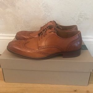 PRE OWNED COLE HAAN WILLIAMS WINGTIP OXFORD SZ 10